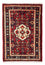 Alfombra persa - Nómada - 81 x 60 cm - rojo oscuro
