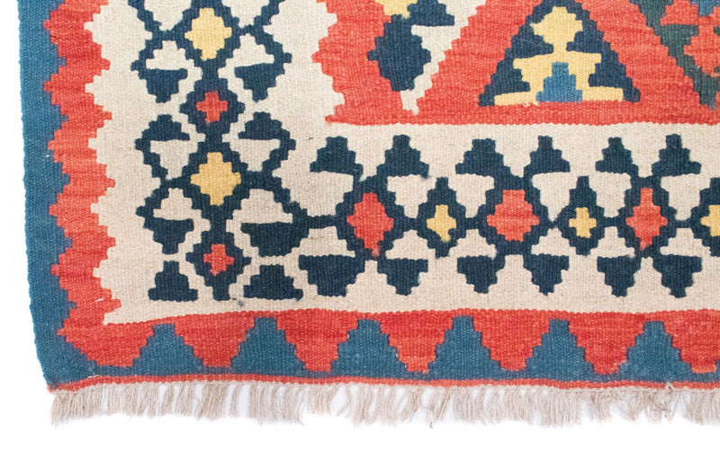 Alfombra Kelim - Oriental - 174 x 128 cm - rojo