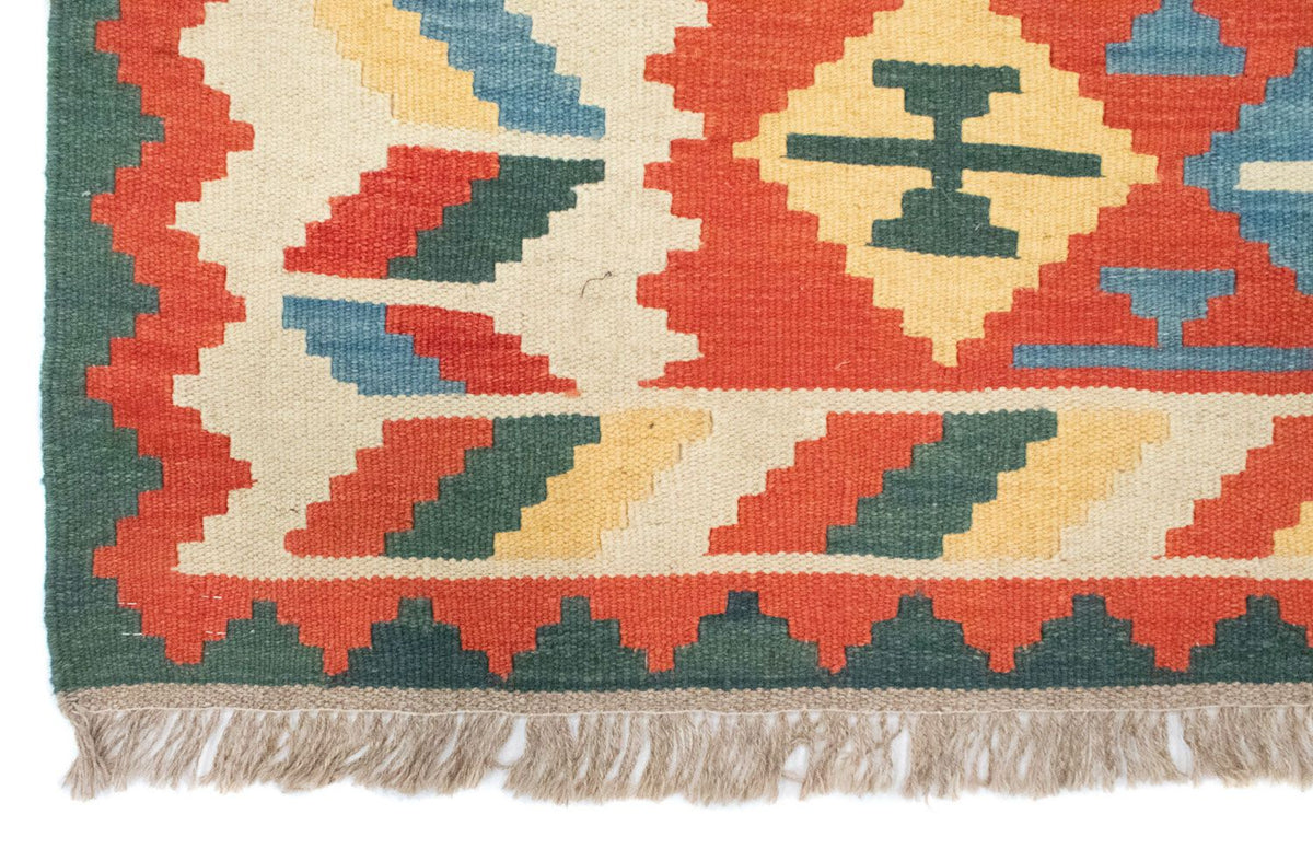 Alfombra Kelim - Oriental - 184 x 120 cm - naranja