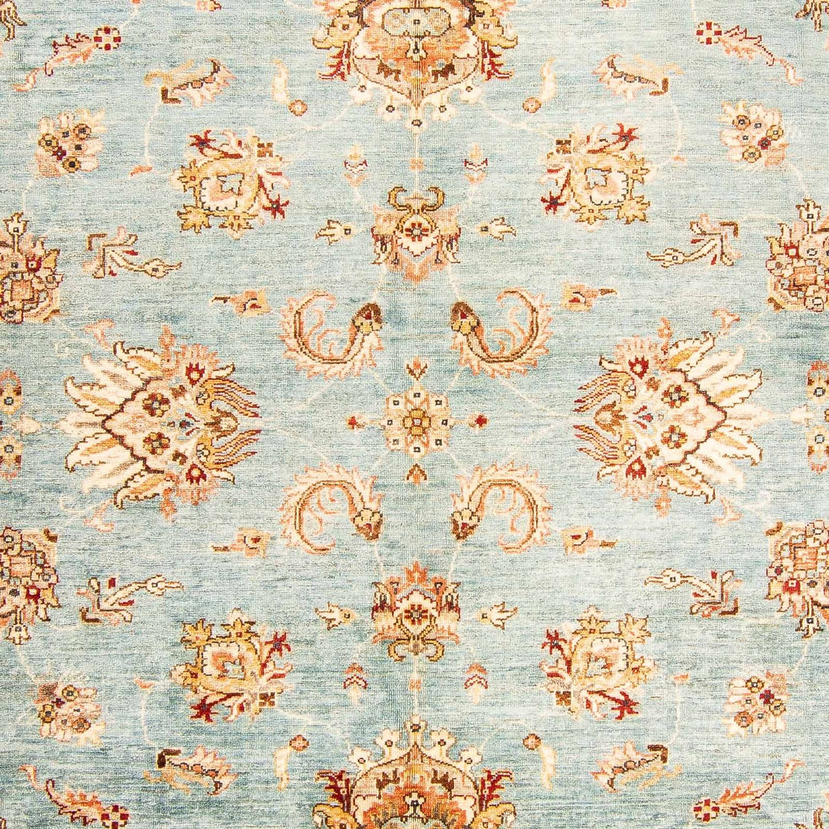 Alfombra Ziegler - 301 x 208 cm - azul claro