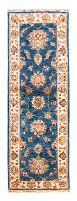 Alfombra de pasillo Alfombra Ziegler - 185 x 63 cm - azul oscuro