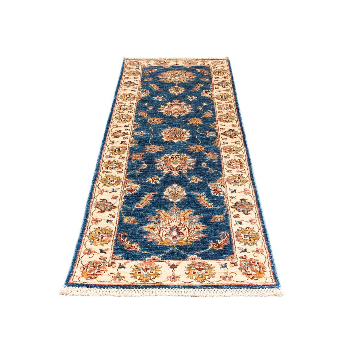 Alfombra de pasillo Alfombra Ziegler - 185 x 63 cm - azul oscuro