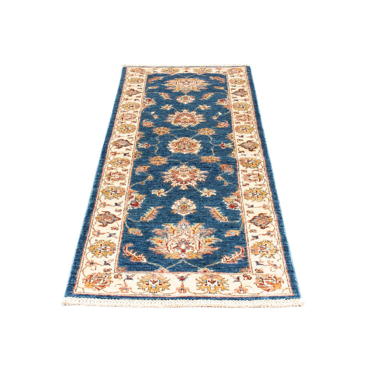 Alfombra de pasillo Alfombra Ziegler - 186 x 59 cm - azul oscuro