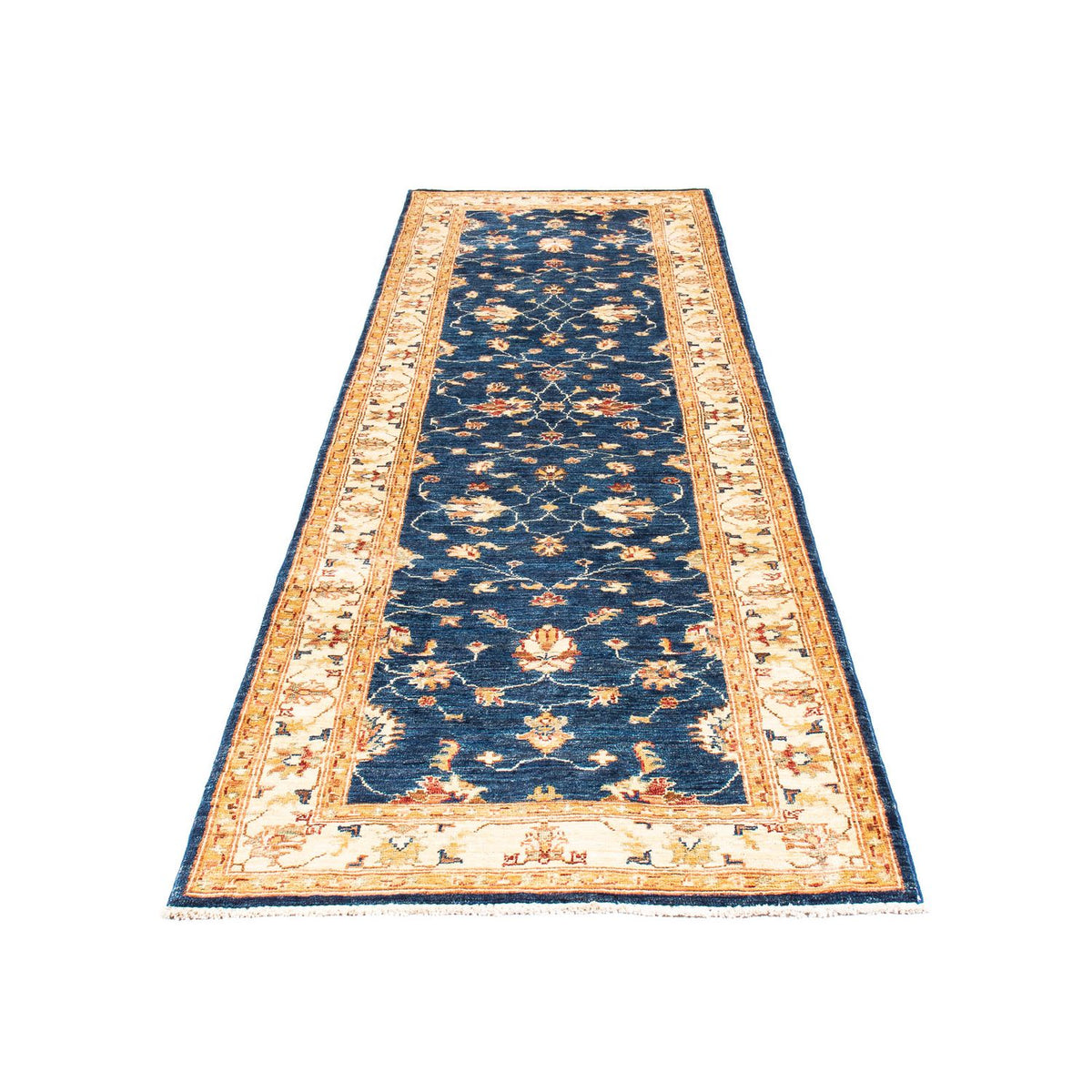 Alfombra de pasillo Alfombra Ziegler - 273 x 85 cm - azul oscuro