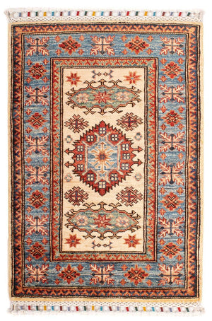 Alfombra Ziegler - Kazak - 89 x 60 cm - beige