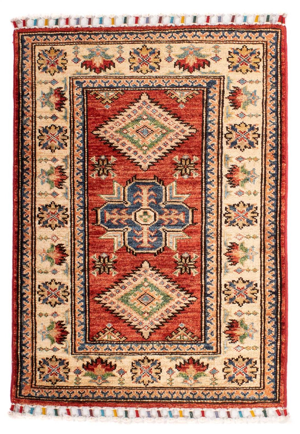 Alfombra Ziegler - Kazak - 84 x 60 cm - óxido
