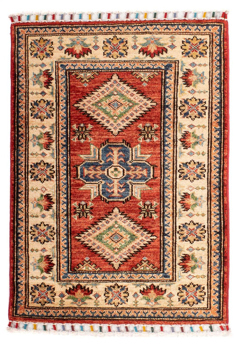 Alfombra Ziegler - Kazak - 84 x 60 cm - óxido