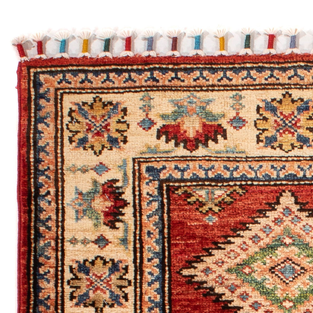 Alfombra Ziegler - Kazak - 84 x 60 cm - óxido