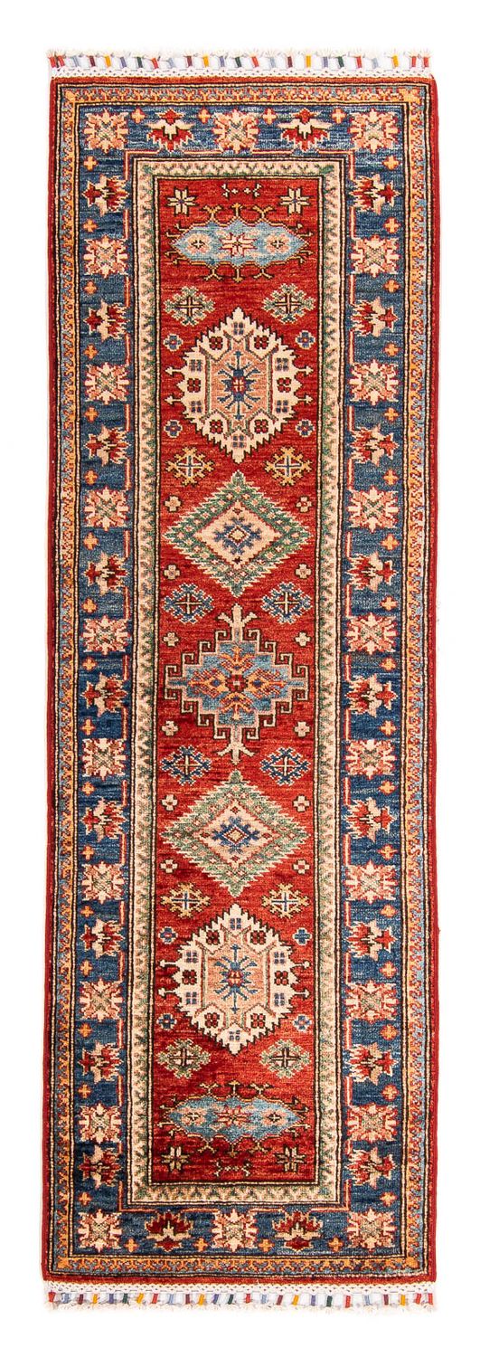 Alfombra de pasillo Alfombra Ziegler - Kazak - 173 x 56 cm - rojo oscuro