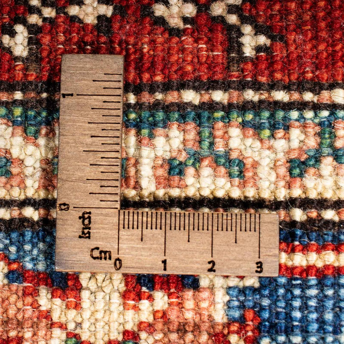 Alfombra de pasillo Alfombra Ziegler - Kazak - 173 x 56 cm - rojo oscuro