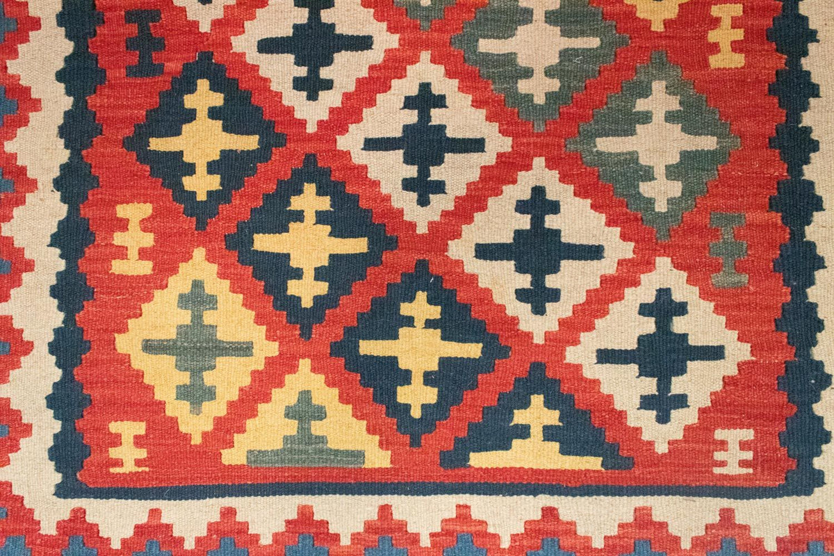 Alfombra Kelim - Oriental - 150 x 102 cm - rojo