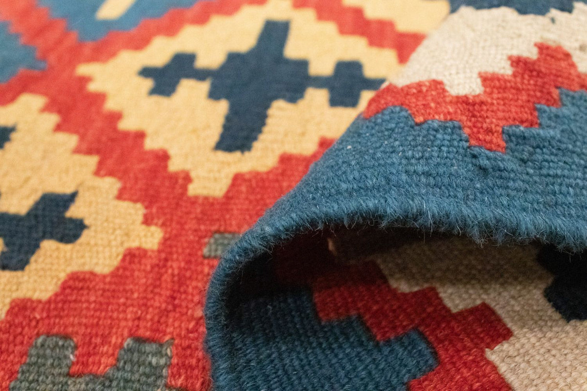 Alfombra Kelim - Oriental - 150 x 102 cm - rojo