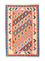 Alfombra Kelim - Oriental - 152 x 99 cm - naranja