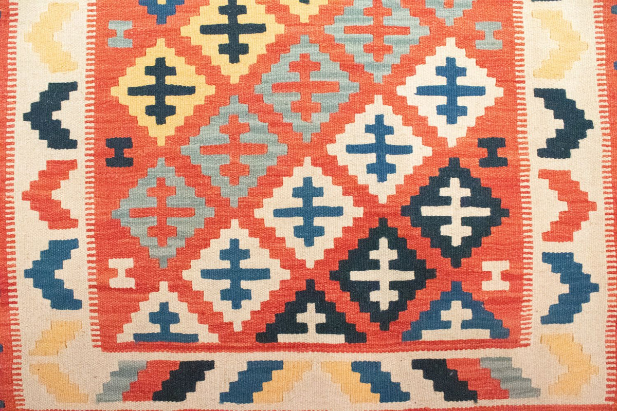 Alfombra Kelim - Oriental - 152 x 99 cm - naranja