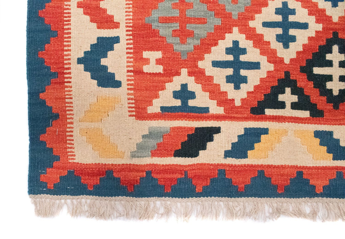 Alfombra Kelim - Oriental - 152 x 99 cm - naranja