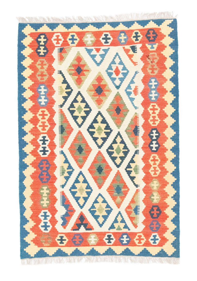 Alfombra Kelim - Oriental - 150 x 103 cm - beige