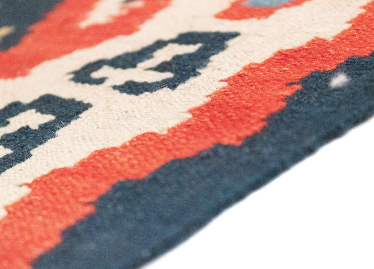 Alfombra Kelim - Oriental - 153 x 103 cm - beige