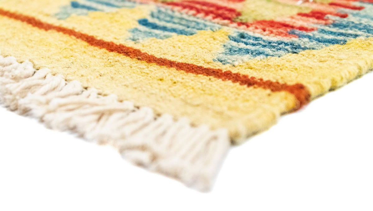 Alfombra de pasillo Alfombra Kelim - Oriental - 200 x 99 cm - multicolor