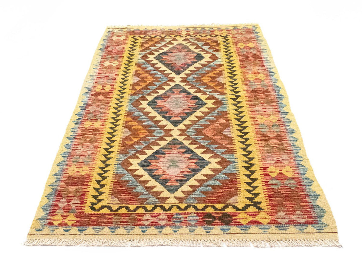 Alfombra de pasillo Alfombra Kelim - Oriental - 200 x 99 cm - multicolor