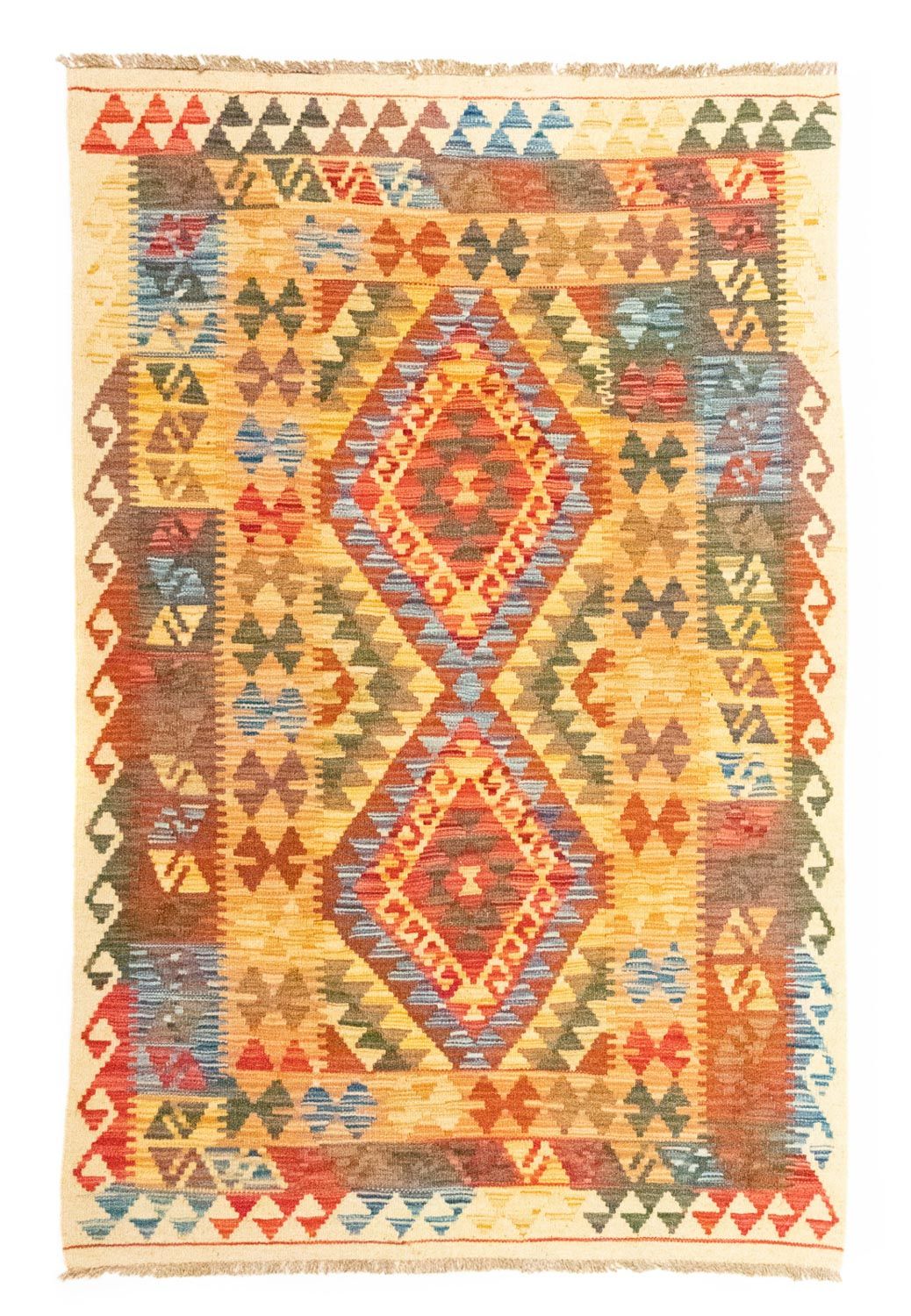 Alfombra Kelim - Oriental - 154 x 99 cm - multicolor