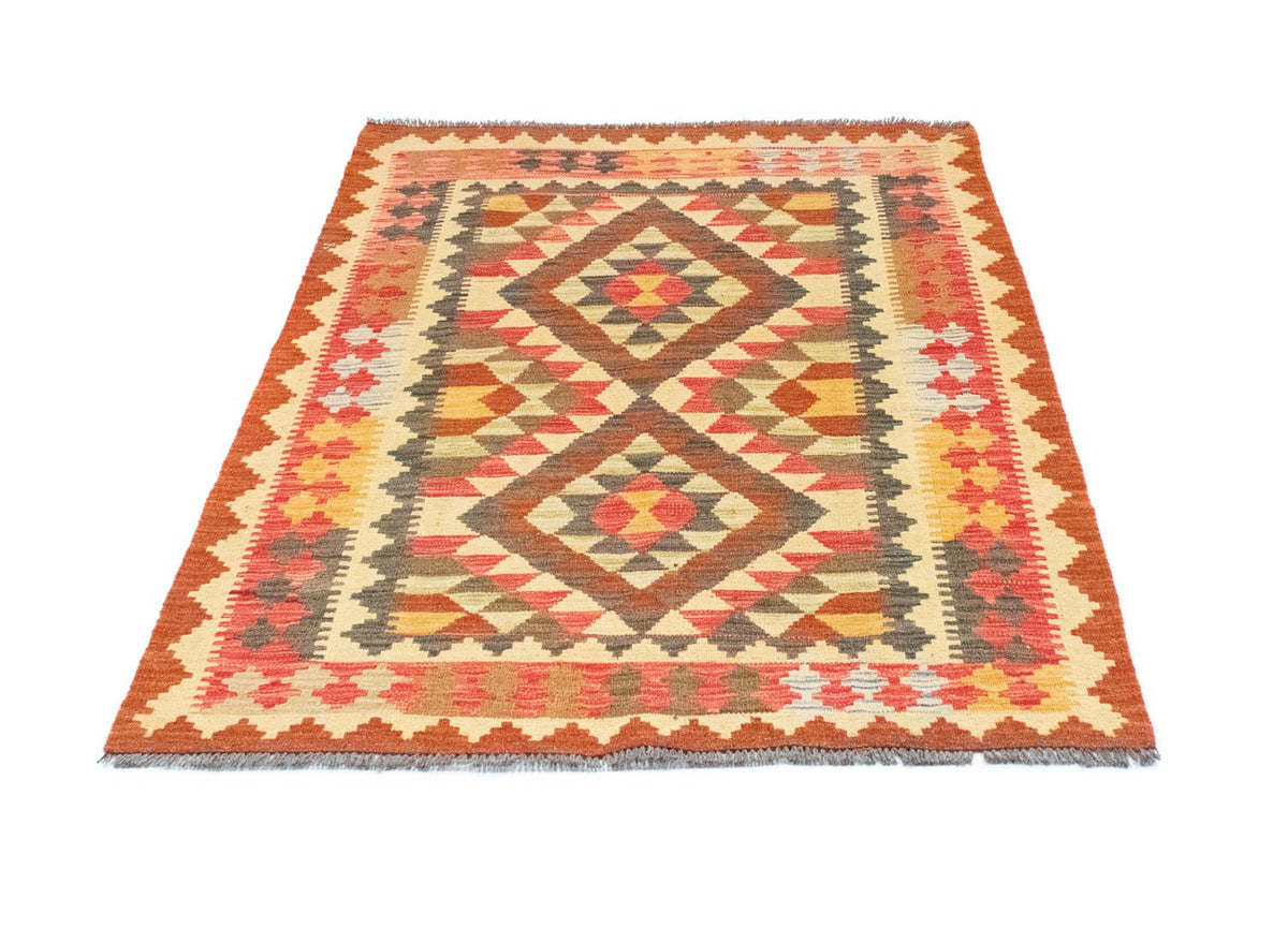 Alfombra Kelim - Oriental - 146 x 99 cm - naranja