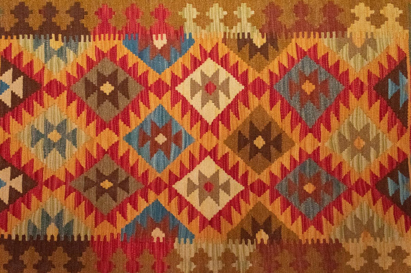 Alfombra Kelim - Oriental - 155 x 99 cm - marrón