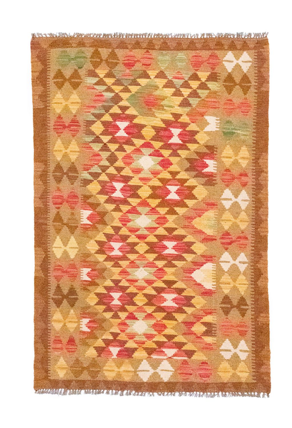 Alfombra Kelim - Oriental - 152 x 95 cm - naranja