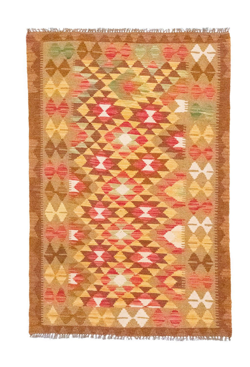 Alfombra Kelim - Oriental - 152 x 95 cm - naranja