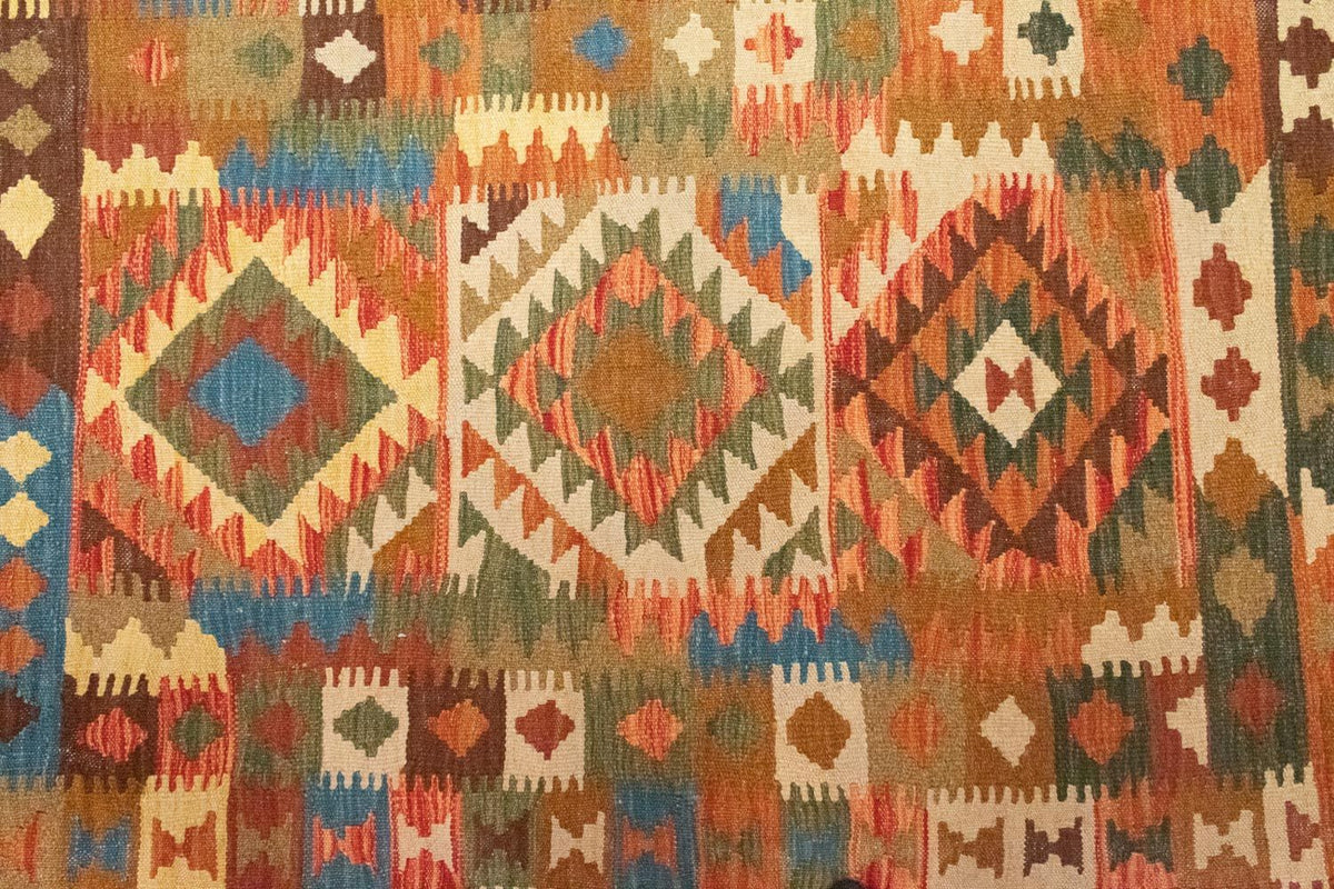 Alfombra Kelim - Oriental - 146 x 100 cm - naranja
