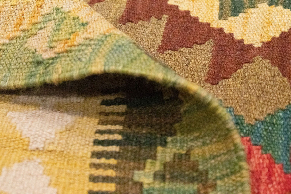 Alfombra Kelim - Oriental - 156 x 105 cm - verde