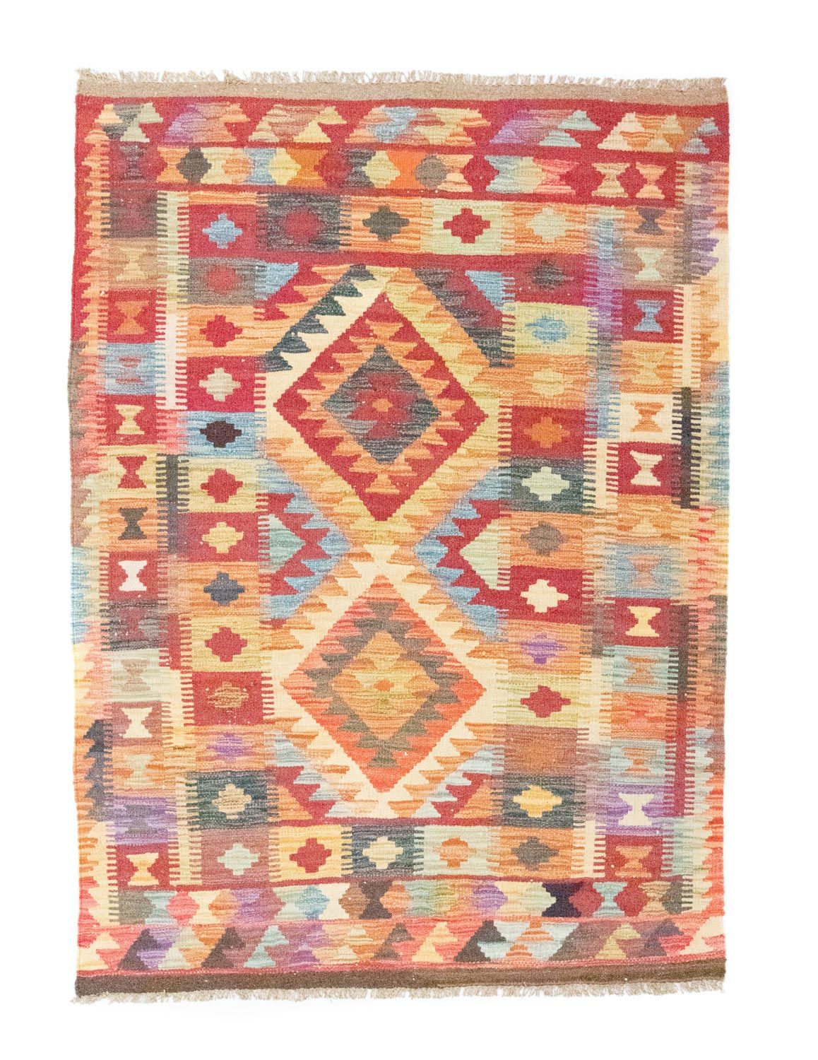Alfombra Kelim - Oriental - 151 x 106 cm - multicolor