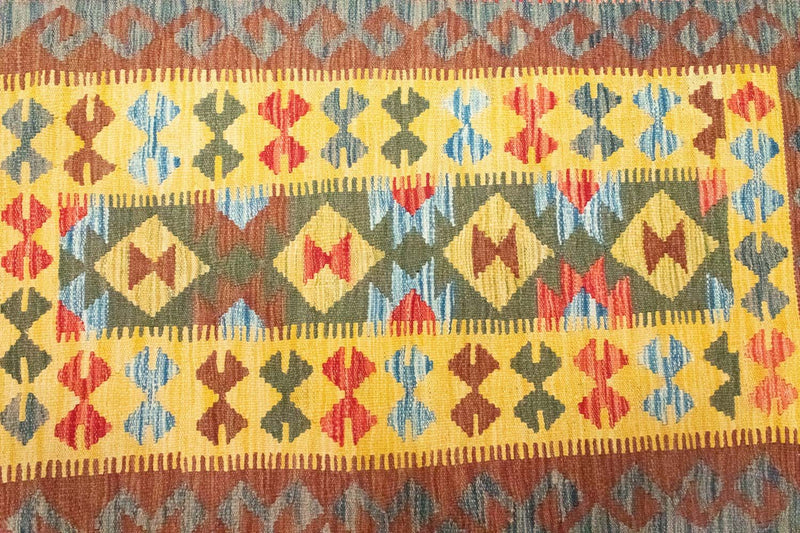 Alfombra Kelim - Oriental - 149 x 98 cm - amarillo