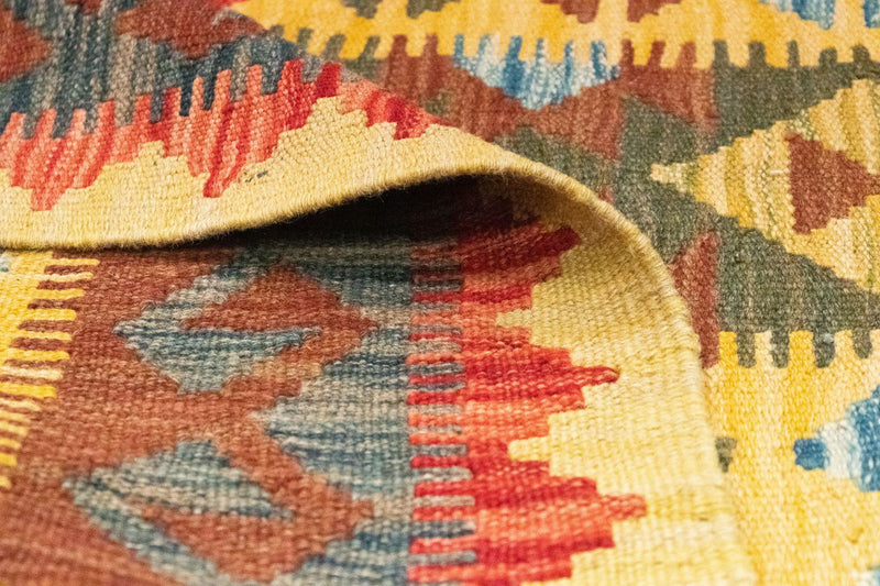 Alfombra Kelim - Oriental - 149 x 98 cm - amarillo