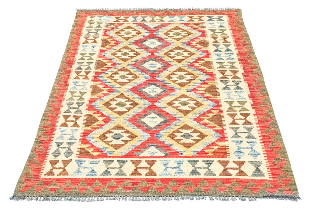 Alfombra Kelim - Oriental - 141 x 102 cm - naranja