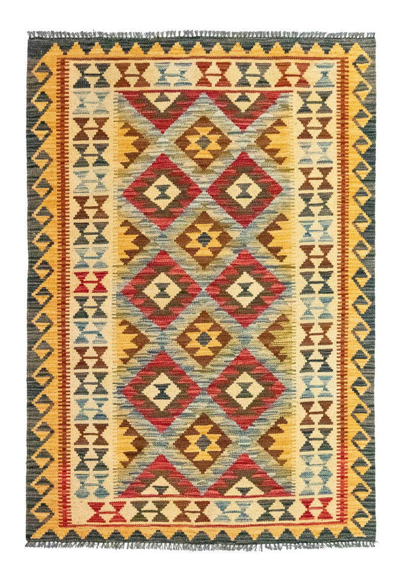 Alfombra Kelim - Oriental - 156 x 105 cm - verde