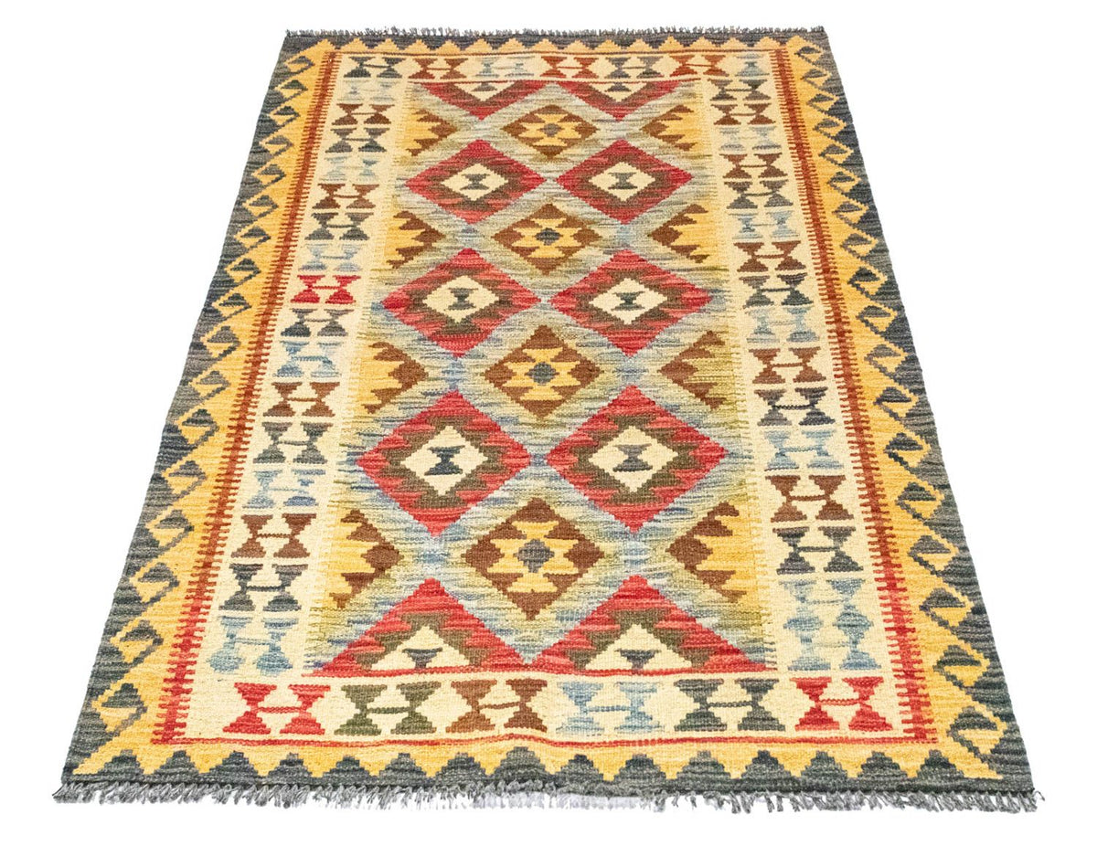 Alfombra Kelim - Oriental - 156 x 105 cm - verde