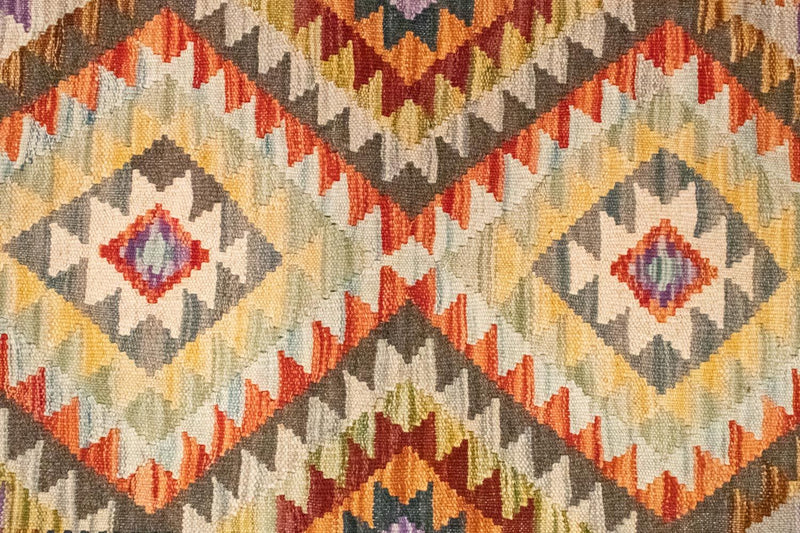 Alfombra Kelim - Oriental - 147 x 97 cm - naranja