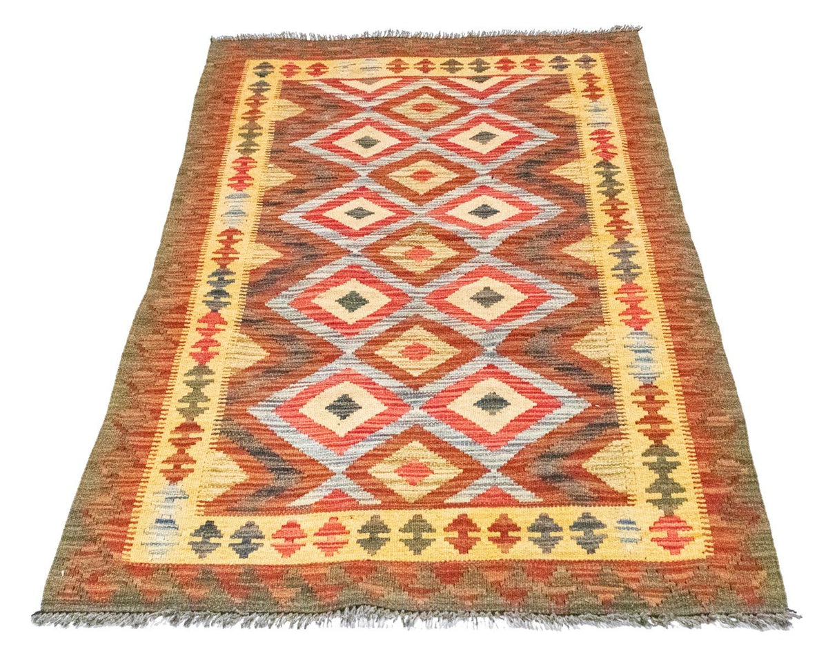 Alfombra Kelim - Oriental - 154 x 105 cm - naranja