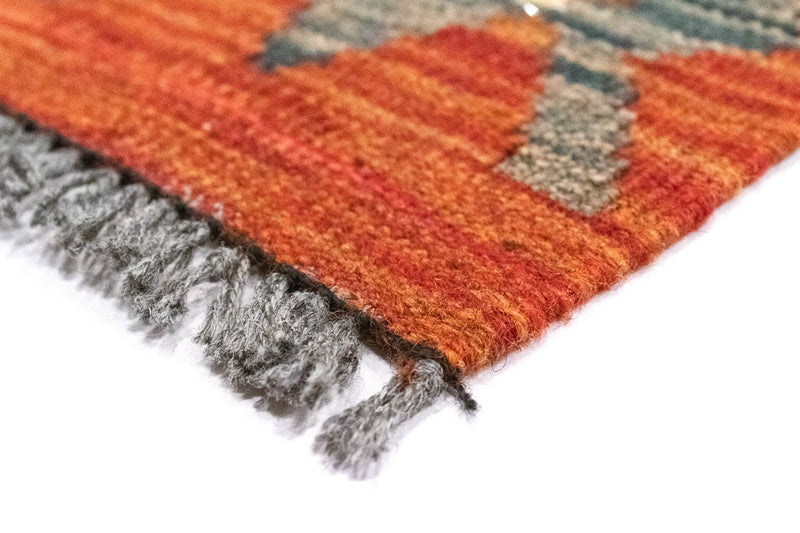 Alfombra de pasillo Alfombra Kelim - Oriental - 209 x 95 cm - beige