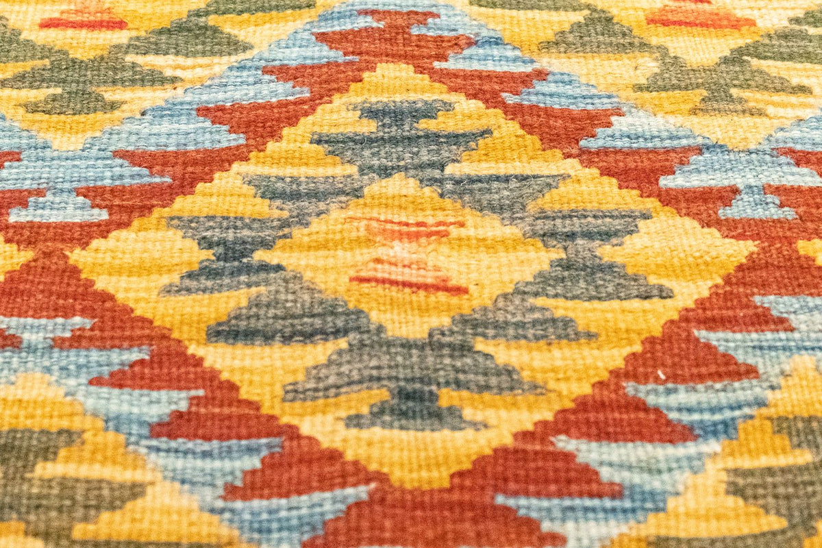 Alfombra Kelim - Oriental - 126 x 80 cm - naranja