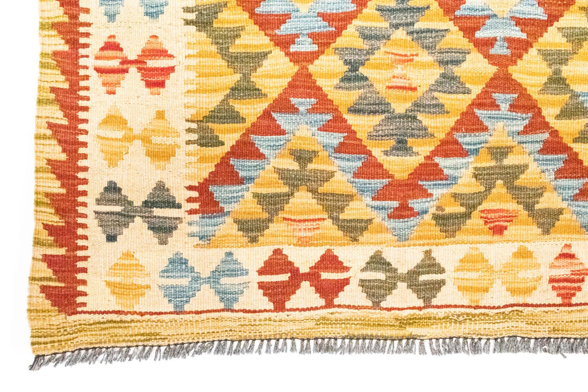Alfombra Kelim - Oriental - 126 x 80 cm - naranja