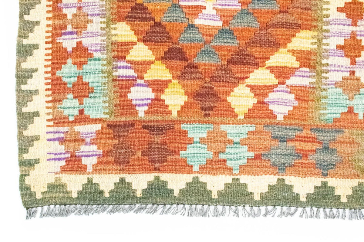 Alfombra Kelim - Oriental - 121 x 73 cm - naranja
