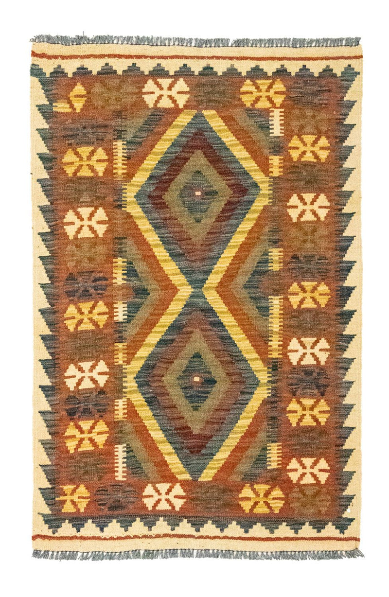 Alfombra Kelim - Oriental - 127 x 83 cm - marrón
