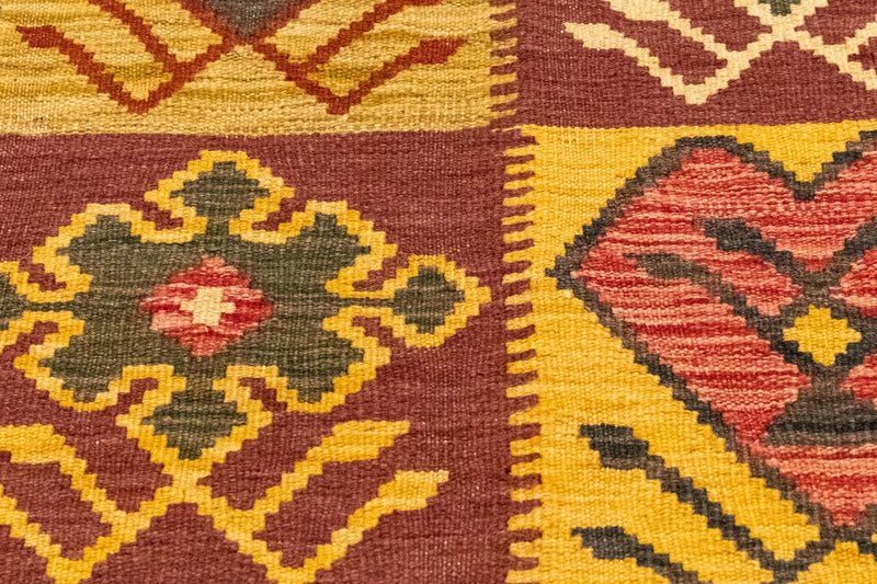 Alfombra Kelim - Oriental - 131 x 88 cm - marrón