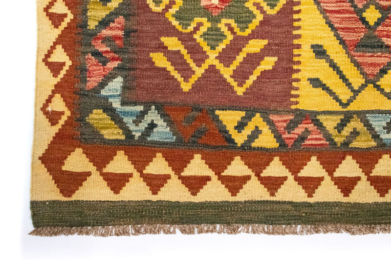 Alfombra Kelim - Oriental - 131 x 88 cm - marrón