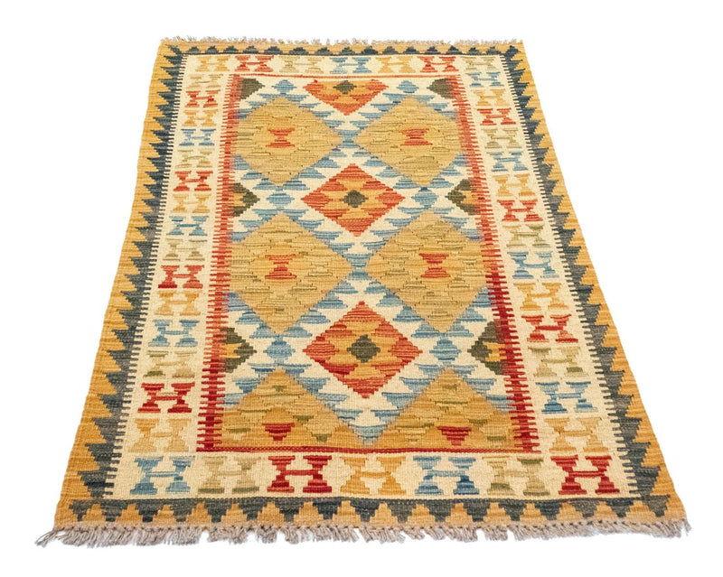 Alfombra Kelim - Oriental - 127 x 81 cm - beige