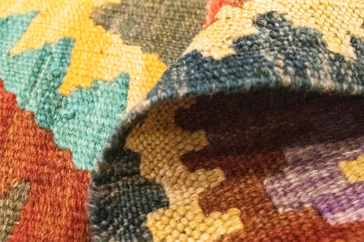 Alfombra Kelim - Oriental - 123 x 80 cm - marrón