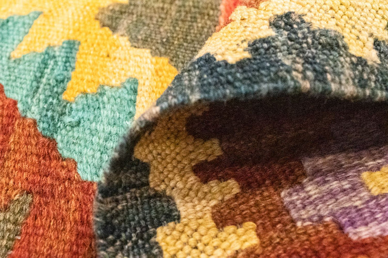 Alfombra Kelim - Oriental - 123 x 80 cm - marrón