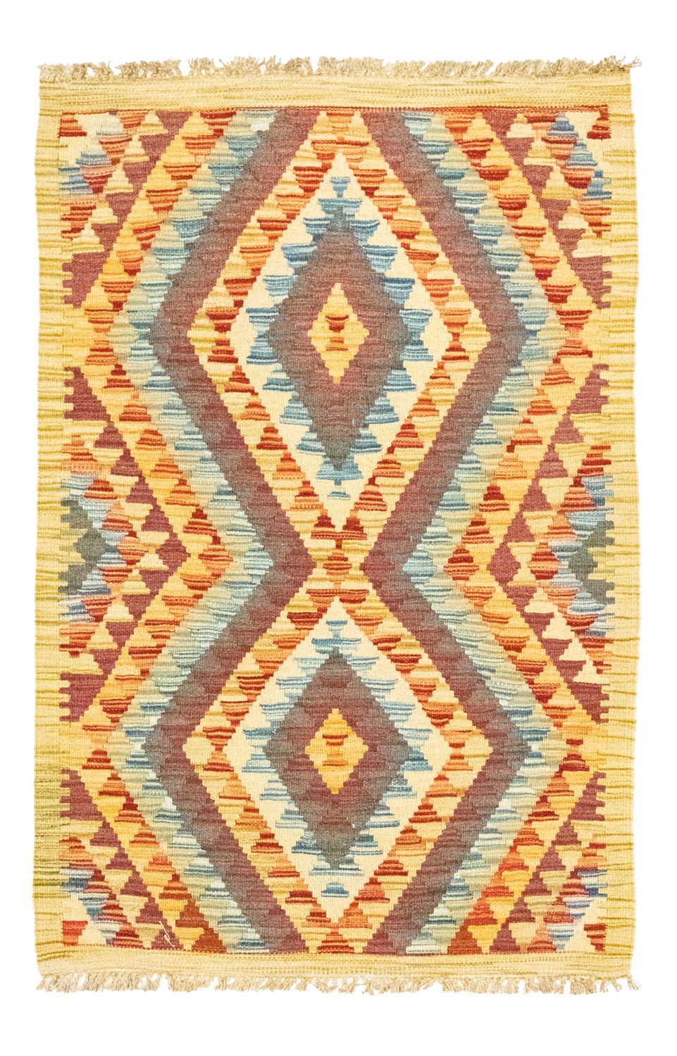 Alfombra Kelim - Oriental - 123 x 84 cm - multicolor