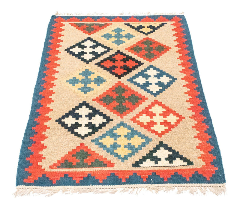 Alfombra Kelim - Oriental - 120 x 83 cm - beige